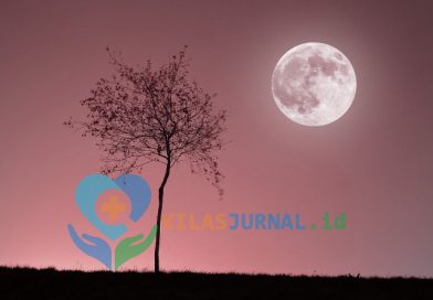 pink moon april 2026 bulan purnama terlihat di langit malam