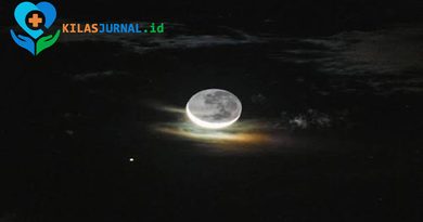 BRIN Jelaskan Fenomena Bulan Sabit dan Venus yang Terlihat di Langit Sukabumi